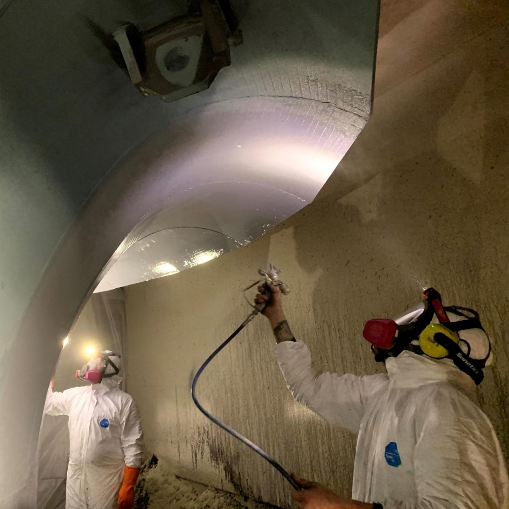 Savy And Sons Spray Coating Trenchless Pipe Restoration Connecticut