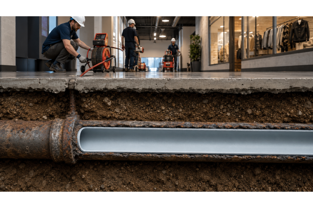 commercial pipe lining